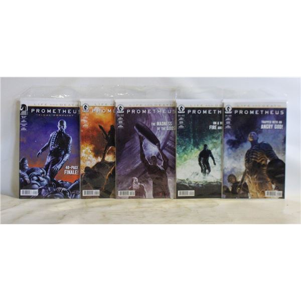 DARK HORSE COMICS PROMETHEUS #1-4 & FINAL