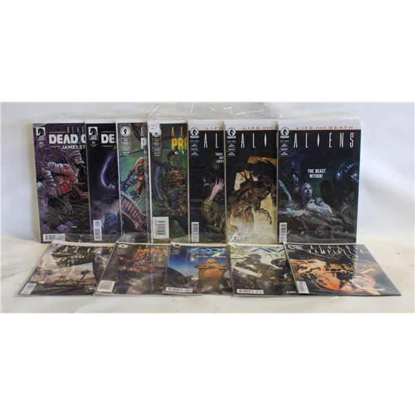 DARK HORSE COMICS ALIENS ASSORTMENT (13)