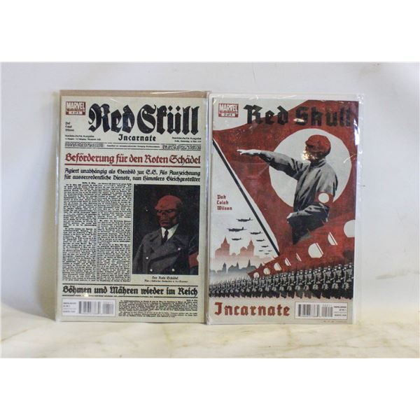 MARVEL RED SKULL INCARNATE #2 OF 5 & #4 OF 5