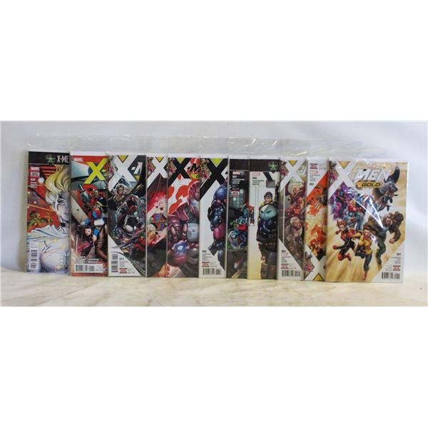 MARVEL X-MEN ASSORTMENT OF COMIC BOOKS