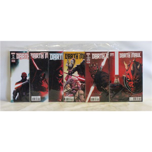 MARVEL DARTH MAUL COMIC BOOKS