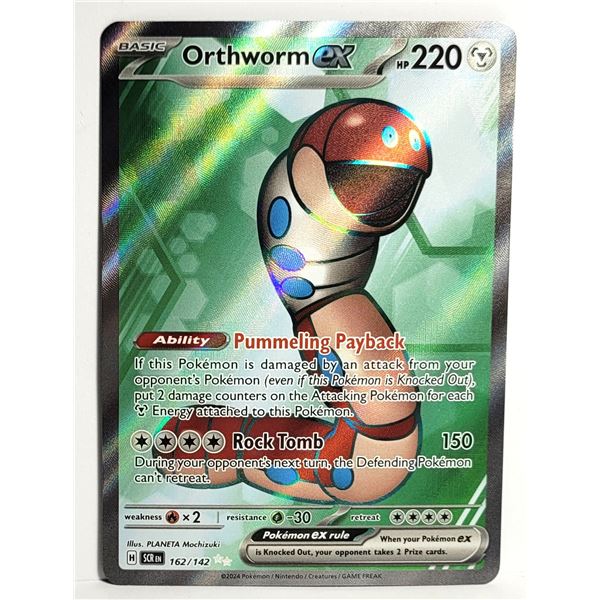 14)  ORTHWORM EX, 162/142 ULTRA RARE
