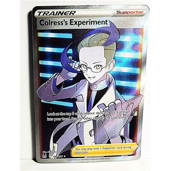 13)  COLRESS'S EXPERIMENT FULL ART