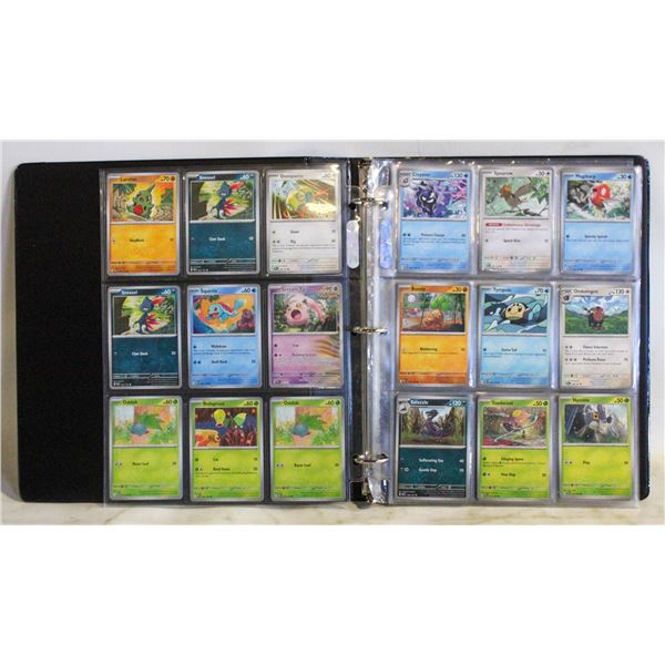 BINDER POKEMON CARDS
