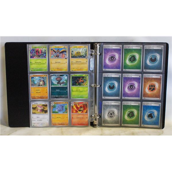 BINDER POKEMON CARDS
