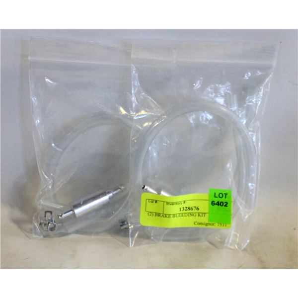 (2) BRAKE BLEEDING KIT