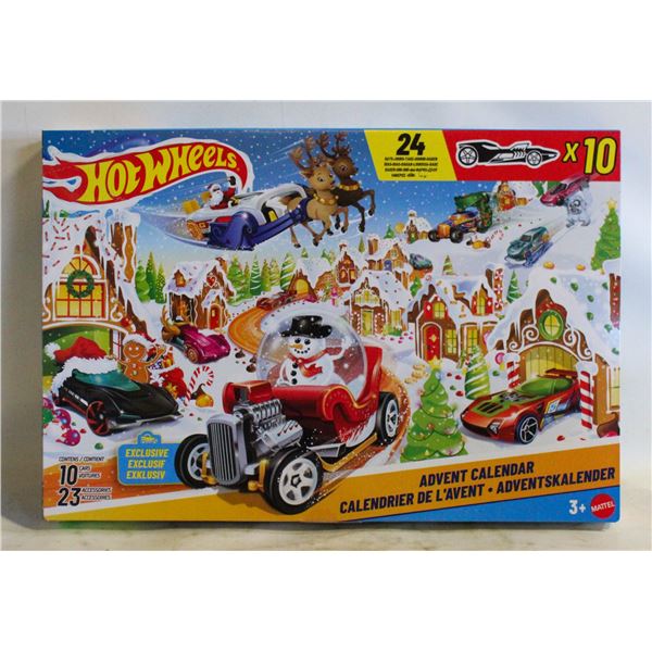 NEW HOT WHEELS ADVANT CALENDAR