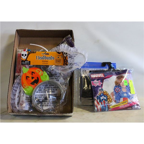 HALLOWEEN LOT MARVEL HEADBANDS WRIST