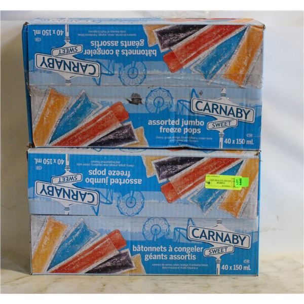 NEW CARNABY ICE POPS 40X2 COUNT