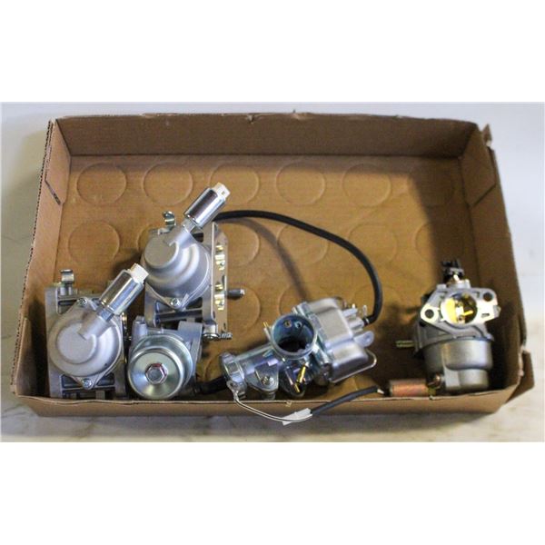 (5) NEW SMALL ENGINE CARBORATORS
