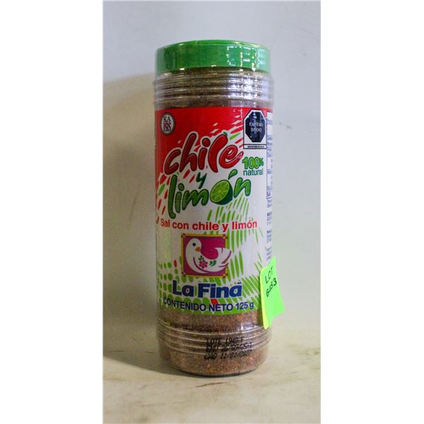 CHILE N LIMON 125G BEST BEFORE 11/02/27