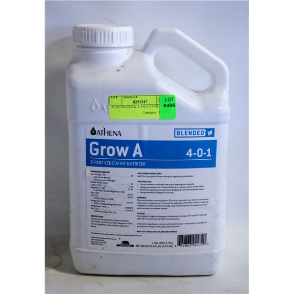 ATHENA GROW A 4-0-1, 1 GALLON