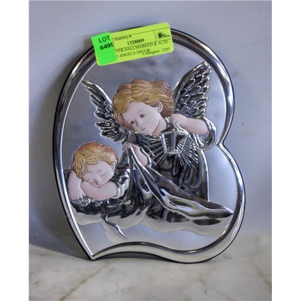 999 SILVER HALLMARKED & ACID TESTED ANGELS DECOR