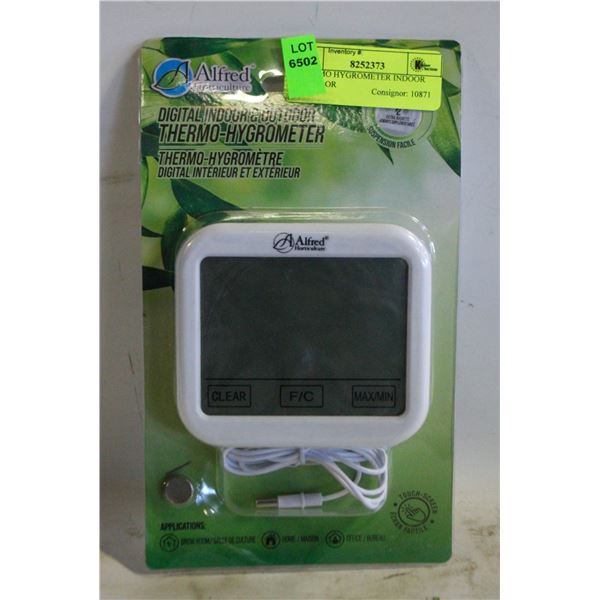 THERMO HYGROMETER INDOOR OUTDOOR