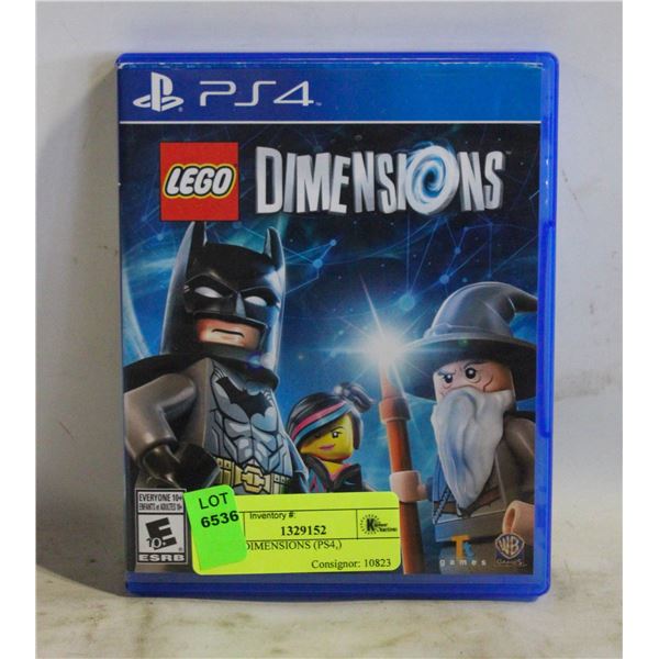 LEGO DIMENSIONS (PS4,)