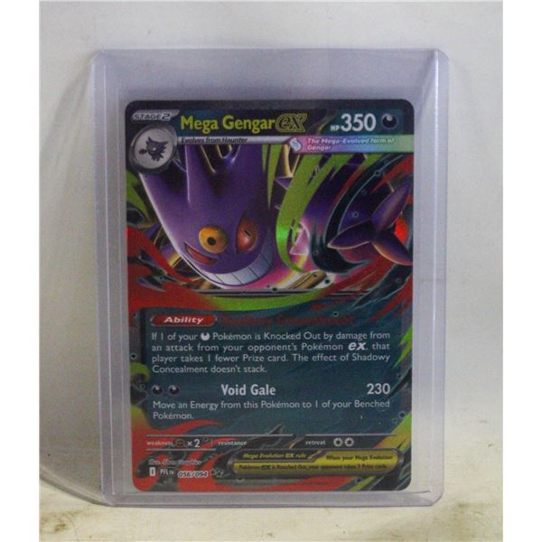 POKEMON MEGA GENGAR EX CARD