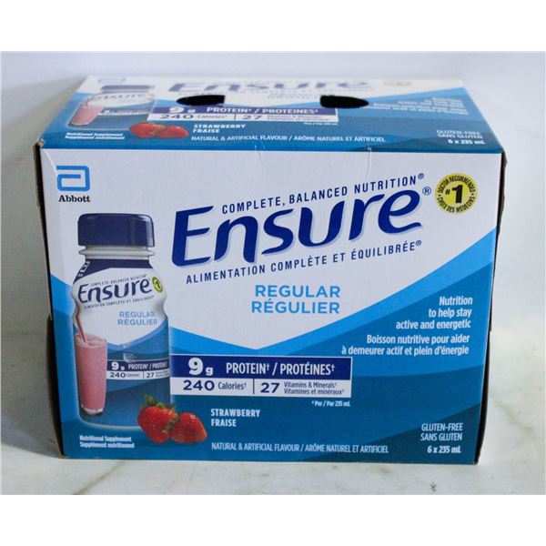 ENSURE STRAWBERRY 6PK COMPLETE