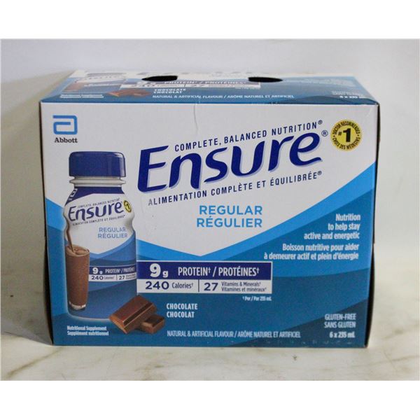 ENSURE CHOCOLATE 6PK COMPLETE