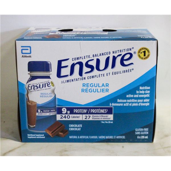 ENSURE CHOCOLATE 6PK COMPLETE