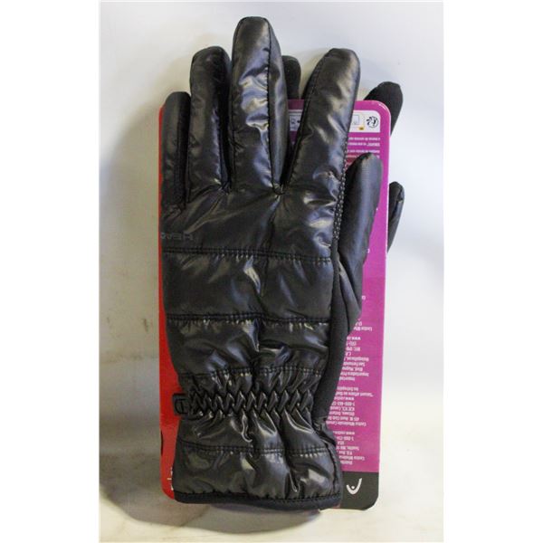 NEW HEAD WOMEN'S WATERPROOF HYBRID GLOVES, M