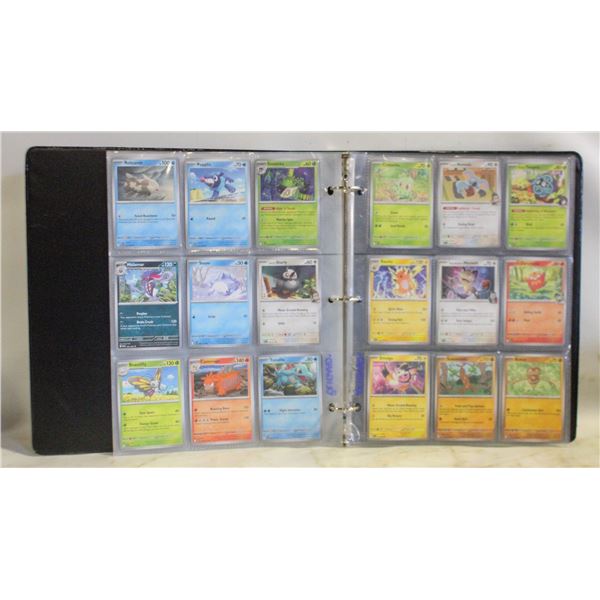 BINDER POKEMON CARDS