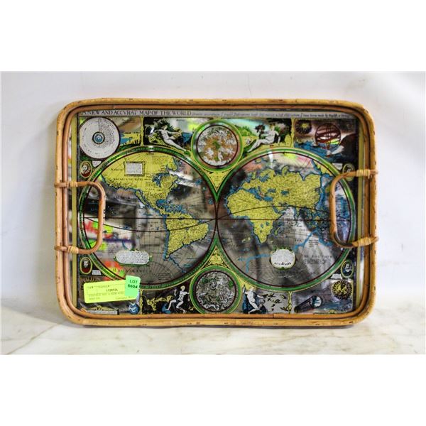 VINTAGE 1651 A NEW AND ACCURAT MAP ON