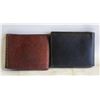 Image 1 : 2 GENUINE LEATHER MENS WALLETS TOGETHER ESTATE