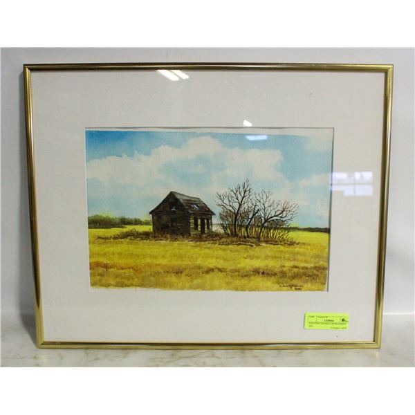 PAINTING SIGNED C.BURGHARDT 2001