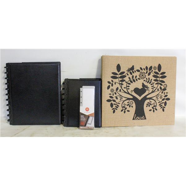 MEMORY ALBUM & AGENDA BOOKS TOGETHER