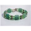Image 1 : ESTATE LADIES GENUINE AVENTURINE GEMSTONE BRACELET