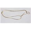 Image 1 : ESTATE UNSTAMPED LONG THIN/DAINTY CHAIN NECKLACE