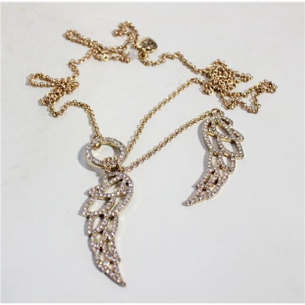 ESTATE BETSEY JOHNSON LADIES WING NECKLACE