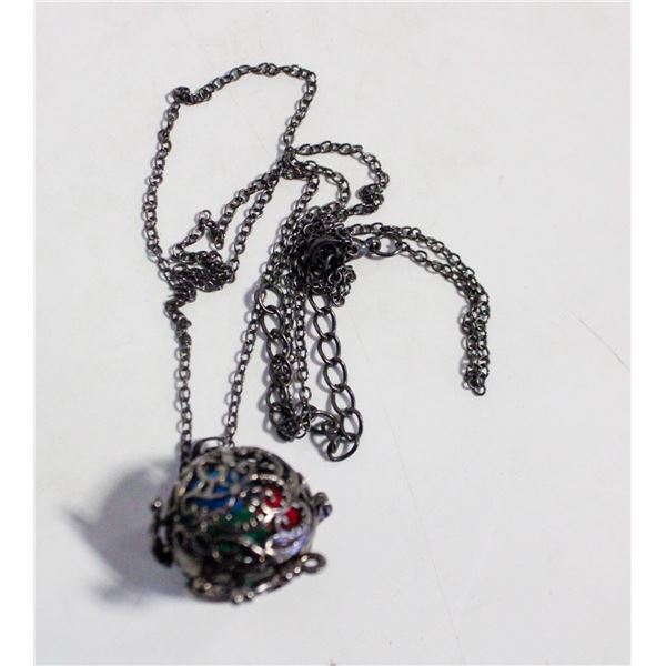 ESTATE OWL FILIGREE OIL DIFFUSER CAGE-LIKE PENDANT