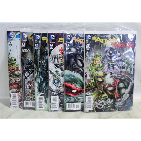 DC COMICS BATMAN TEENAGE MUTANT NINJA
