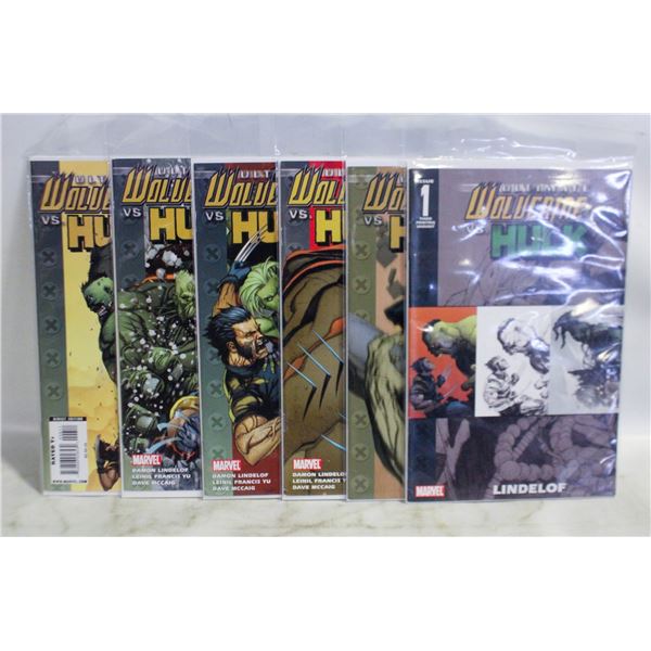 MARVEL ULTIMATE WOLVERINE VS. HULK #1-6