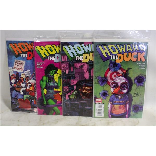 MARVEL COMICS HOWARD THE DUCK #1-4
