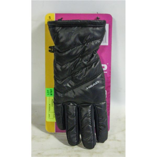 NEW HEAD WOMEN'S WATERPROOF HYBRID GLOVES, S