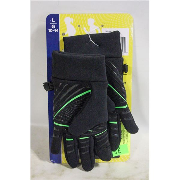 NEW HEAD KIDS' TOUCHSCREEN GLOVES SIZE L (10-14)