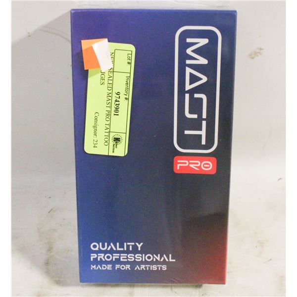 NEW SEALED MAST PRO TATTOO CARTRIGES