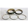 Image 1 : 5 JEWELED BANGLES
