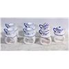 Image 1 : LOT OF PORCELAIN NAPKIN RING HOLDERS