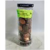 Image 1 : JAR OF 1919 - 2000 AMERICAN PENNIES