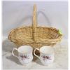 Image 1 : ROYAL ALBERT LAVENDER ROSE COFFEE CUPS