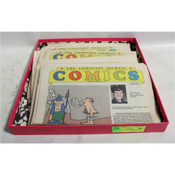 VINTAGE LOT OF EDMONTON JOURNAL