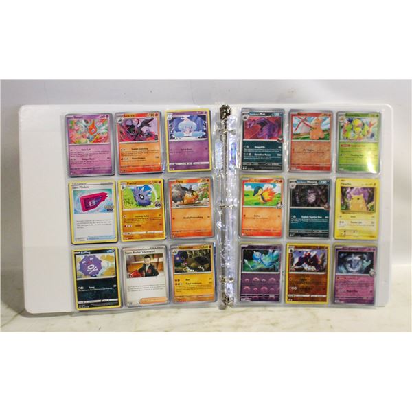 BINDER OF POKEMON CARDS
