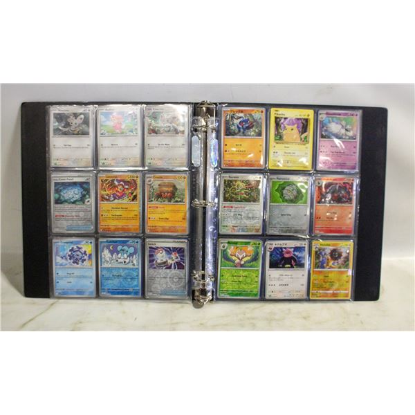 BINDER OF POKEMON CARDS