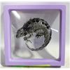 Image 1 : NEW LIZARD BROOCH CHROME TONES WITH