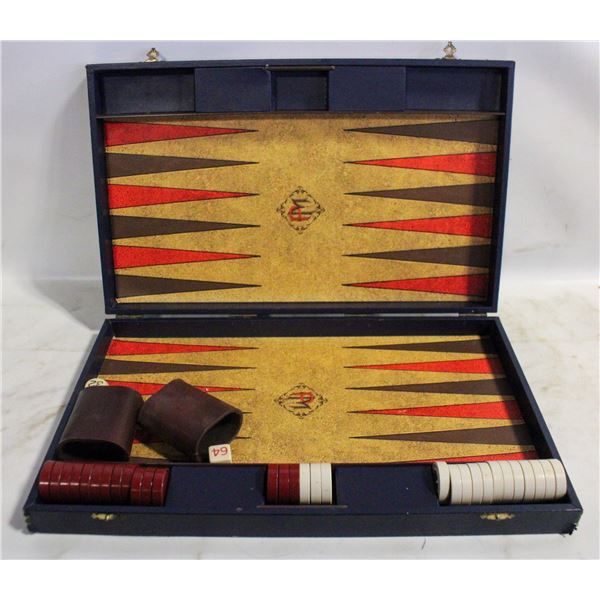 1970S PHILLIP MARTYN BACKGAMMON SET