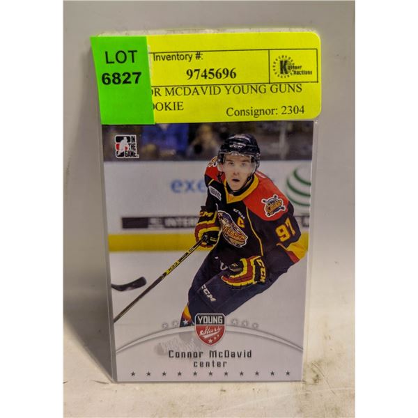 CONNOR MCDAVID YOUNG STARS CHL ROOKIE