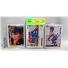 Image 1 : 3 ROOKIE YEAR JAGR SUNDIN SELANNE UPPERDECK